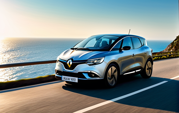 세닉 모델별 차이 - **Image Prompt 1: European Acclaim Meets Korean Roads** A sleek, futuristic Renault Scenic E-Tec... 세닉 모델별 차이 - **Image Prompt 1: European Acclaim Meets Korean Roads** A sleek, futuristic Renault Scenic E-Tec...